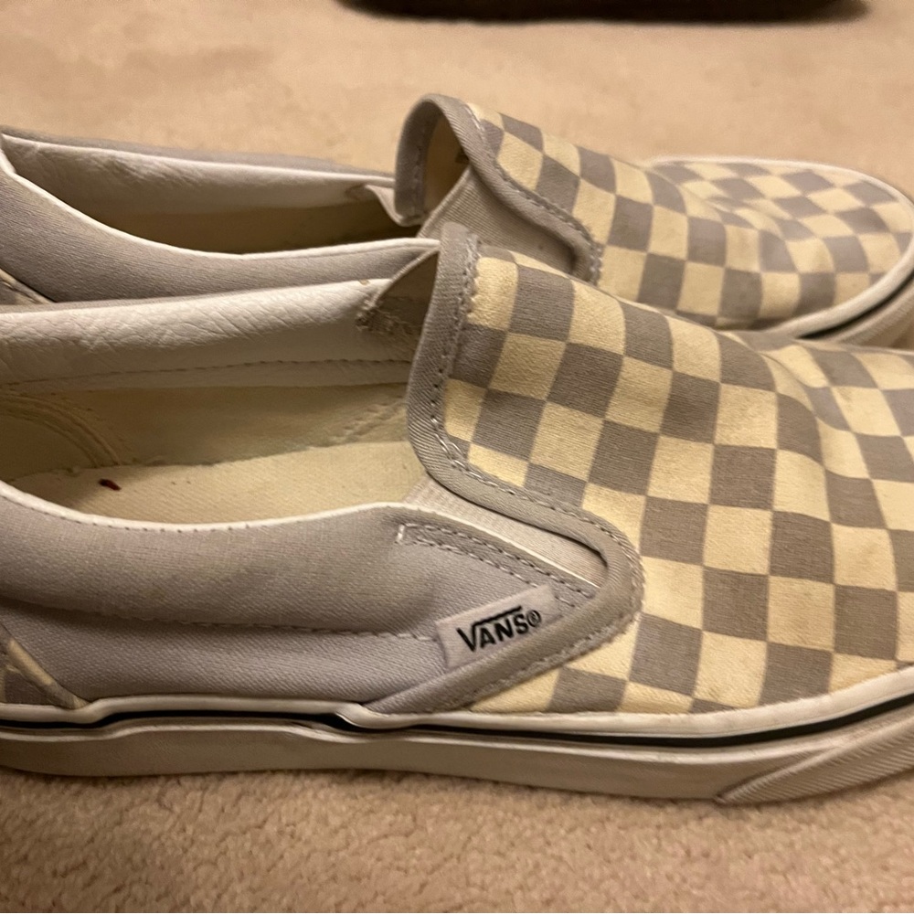 Purple Vans size 7.5 barely used